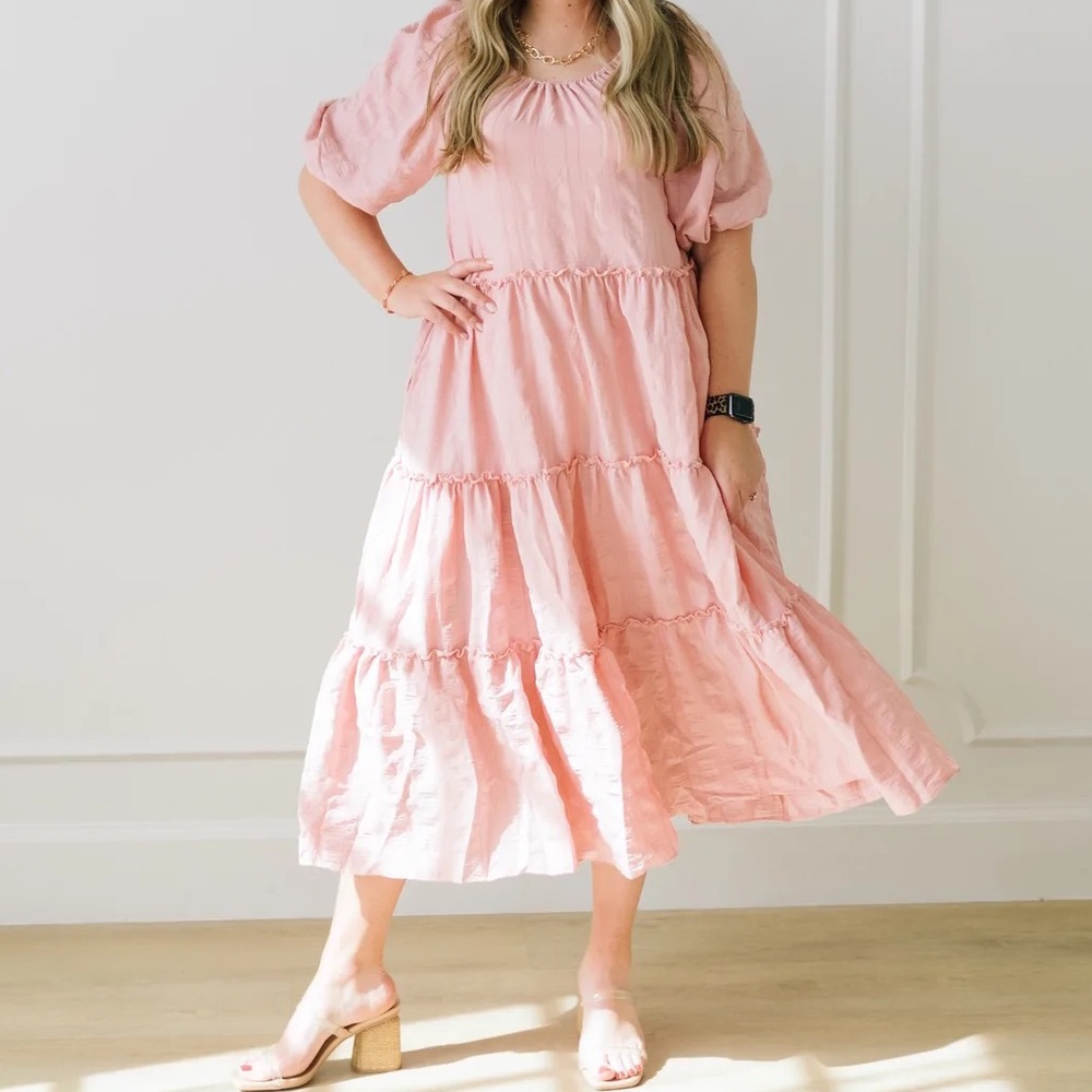 🆕 Palm Desert Textured Blush Maxi M